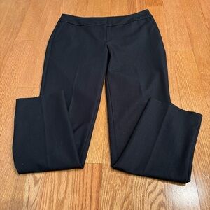 Ann Taylor Factory Elegant Blue Straight Leg Trousers